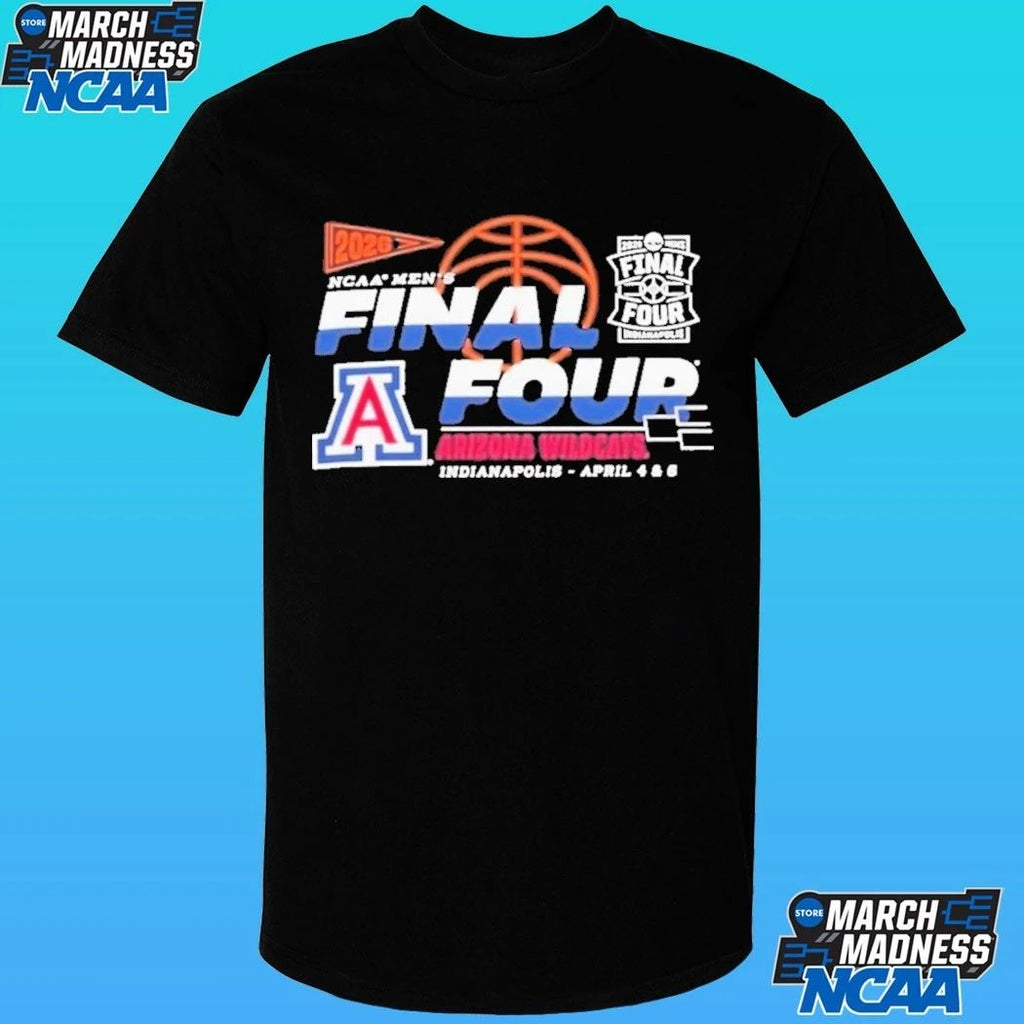 Boban Marjanovic 2026 NCAA Men’s Final Four Arizona Wildcats Basketball Shirt