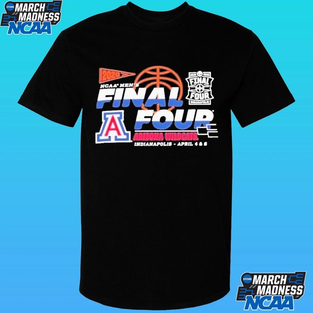 Boban Marjanovic 2026 NCAA Men’s Final Four Arizona Wildcats Basketball Shirt