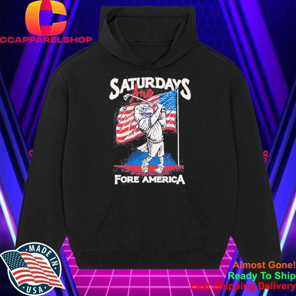 Saturdays Are Fore America Pocket Shirt