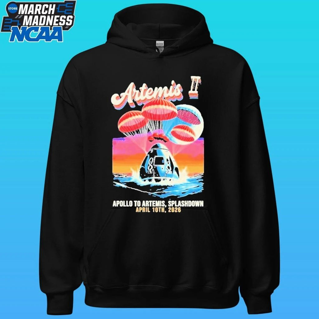 Artemis Ii Apollo To Artemis Splashdown April 10th 2026 Shirt