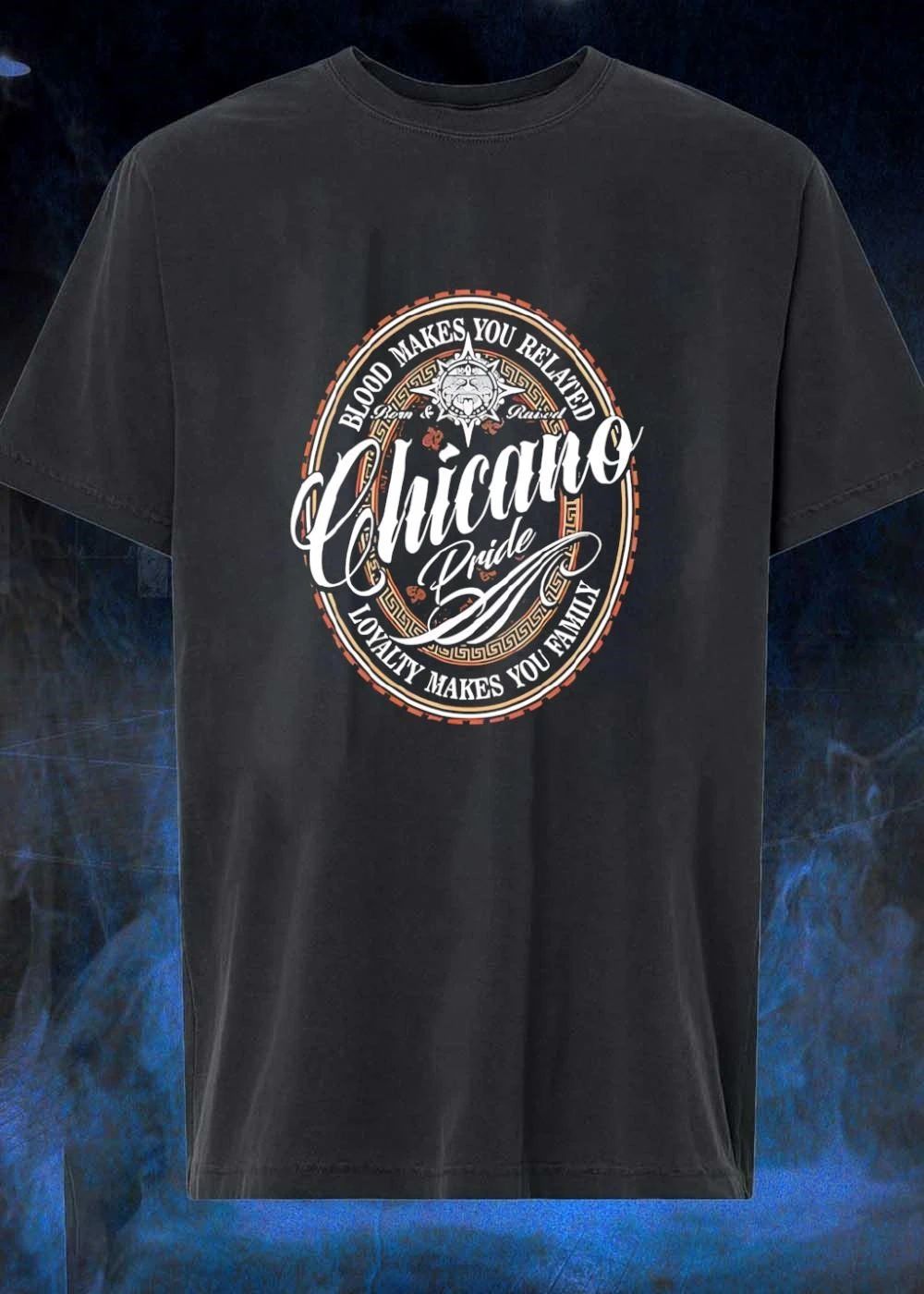 Chicano Pride Aztec Blood Loyalty Family Shirt