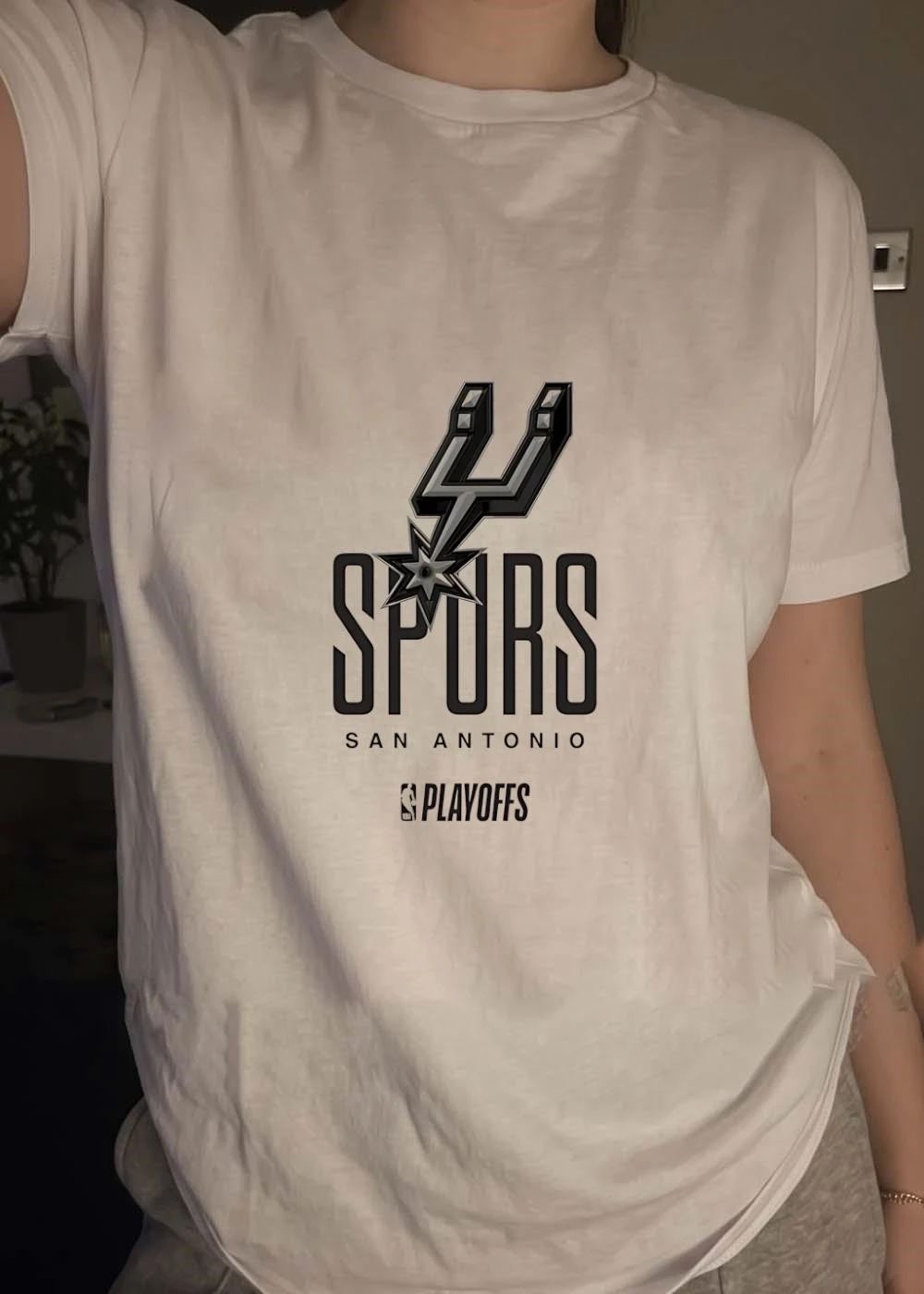 NBA Apparel San Antonio Spurs Playoffs Shirt