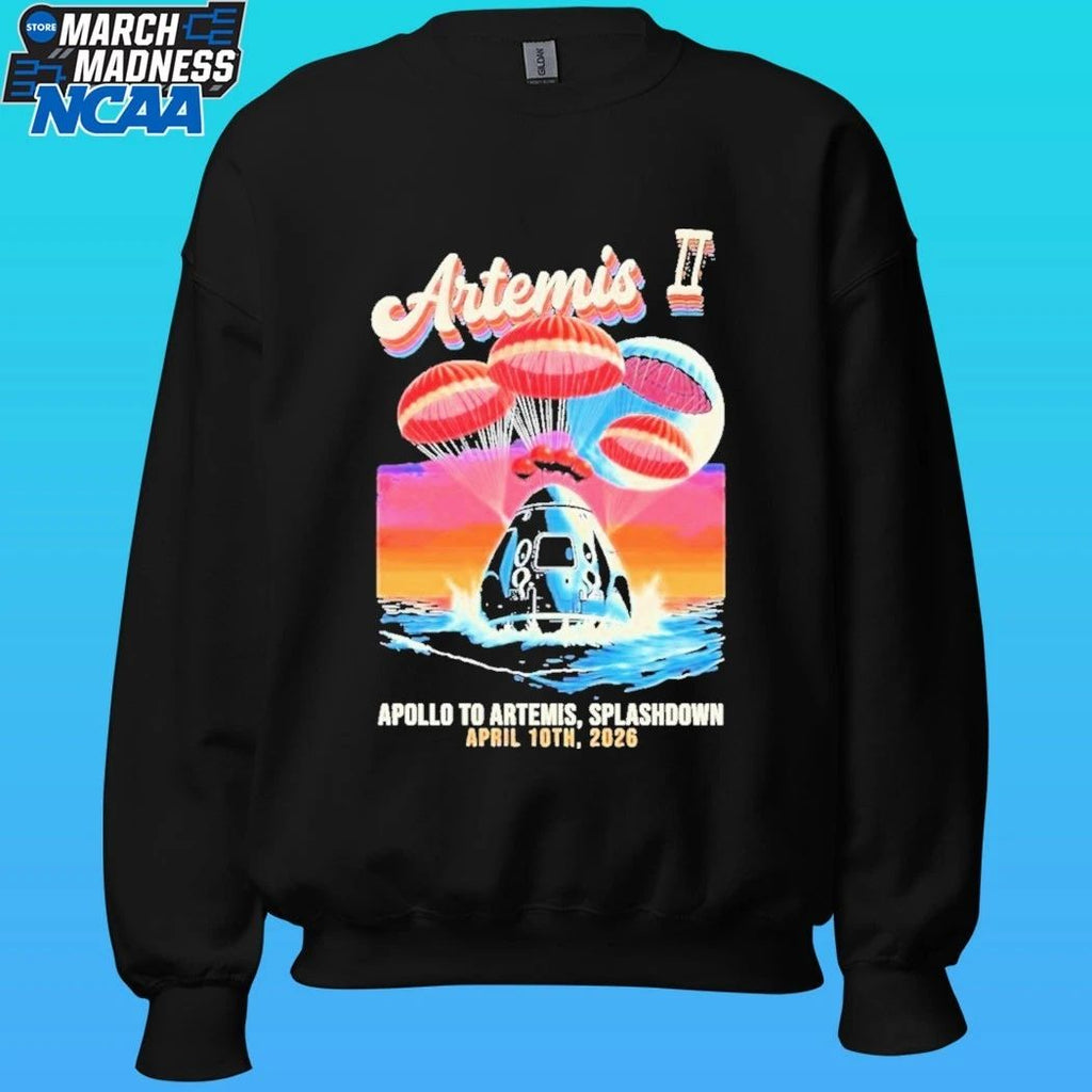Artemis Ii Apollo To Artemis Splashdown April 10th 2026 Shirt