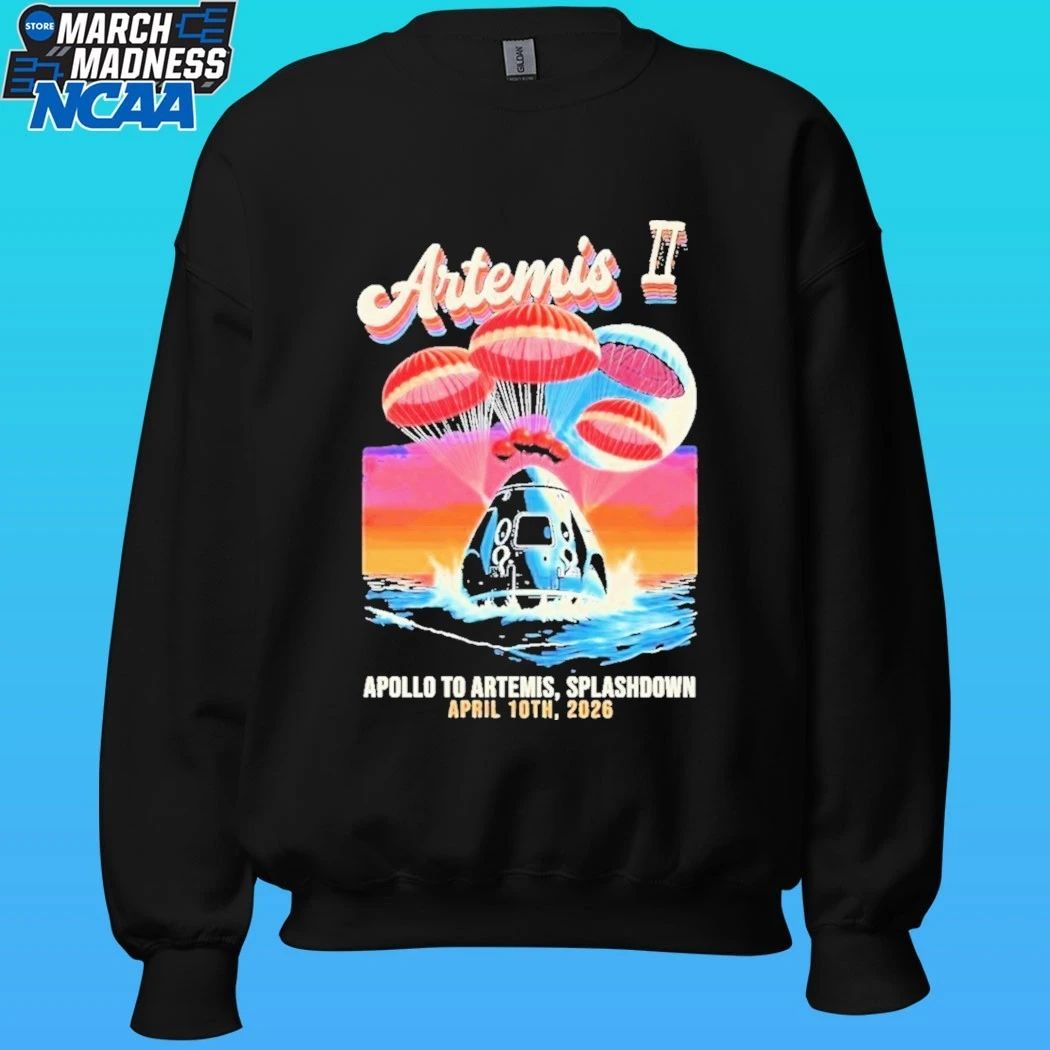 Artemis Ii Apollo To Artemis Splashdown April 10th 2026 Shirt