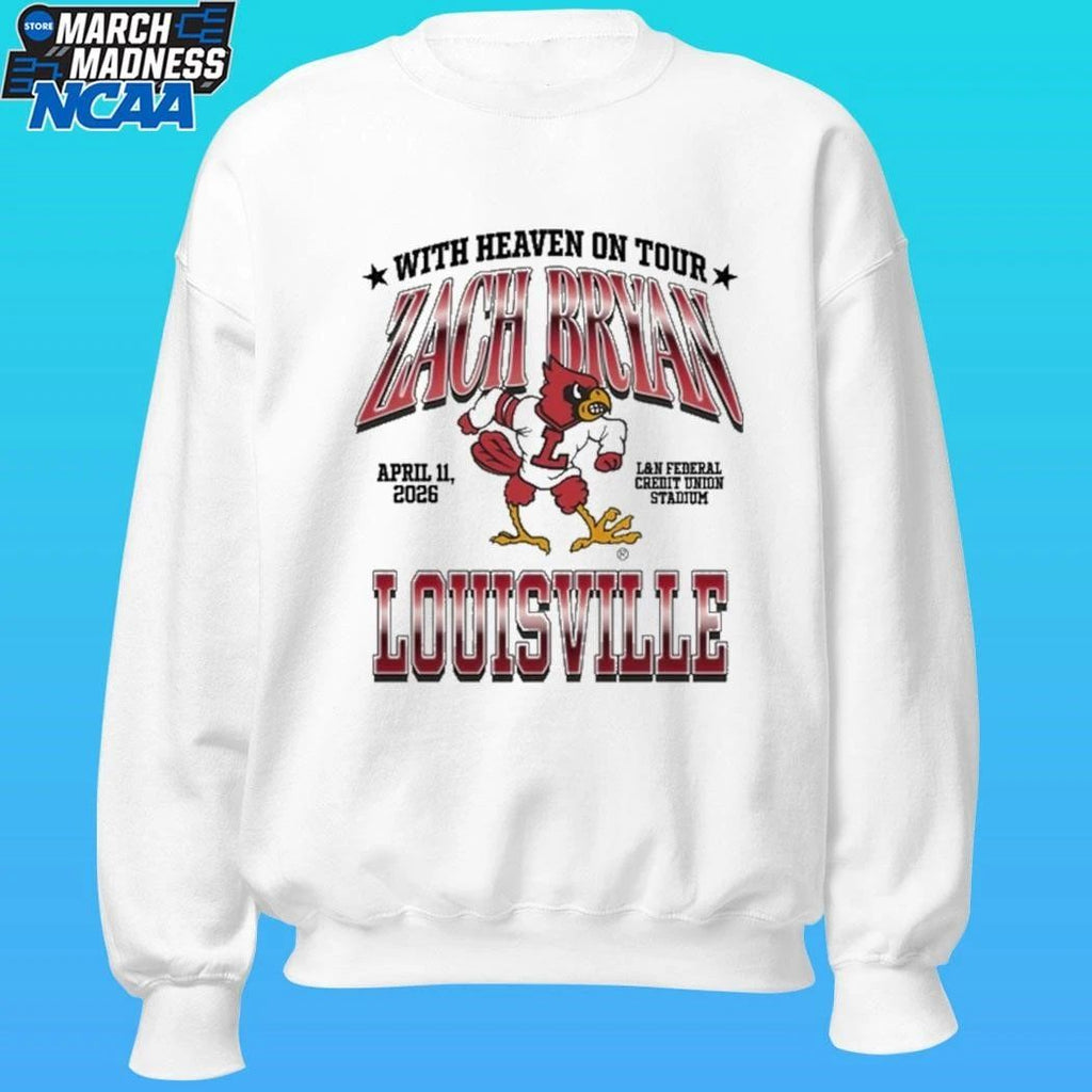 Zach Bryan Live In Concert At Louisville 2026 Tour T-Shirt