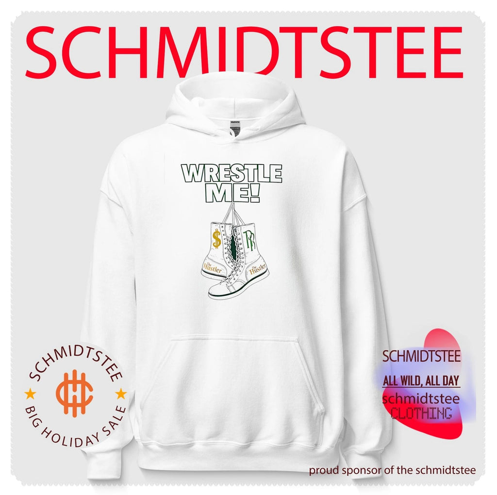 Wrestle me wrestling boots illustration shirt