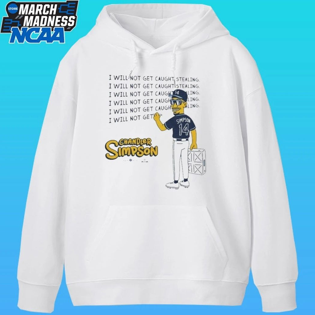Chandler Simpson I Will Not Get Caught Stealing Shirt