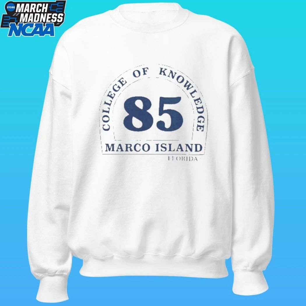 College Of Knowledge 85 Marco Island Florida Shirt