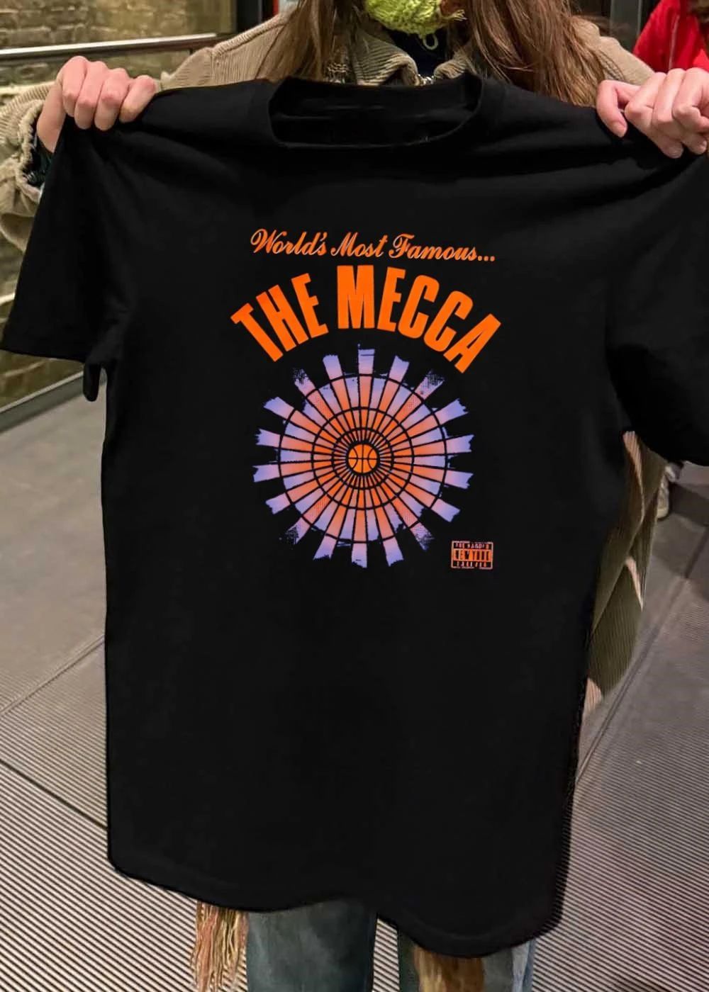 Worlds Most Famous The Mecca Madison Square Garden Ceiling Pattern Basketball T-Shirt