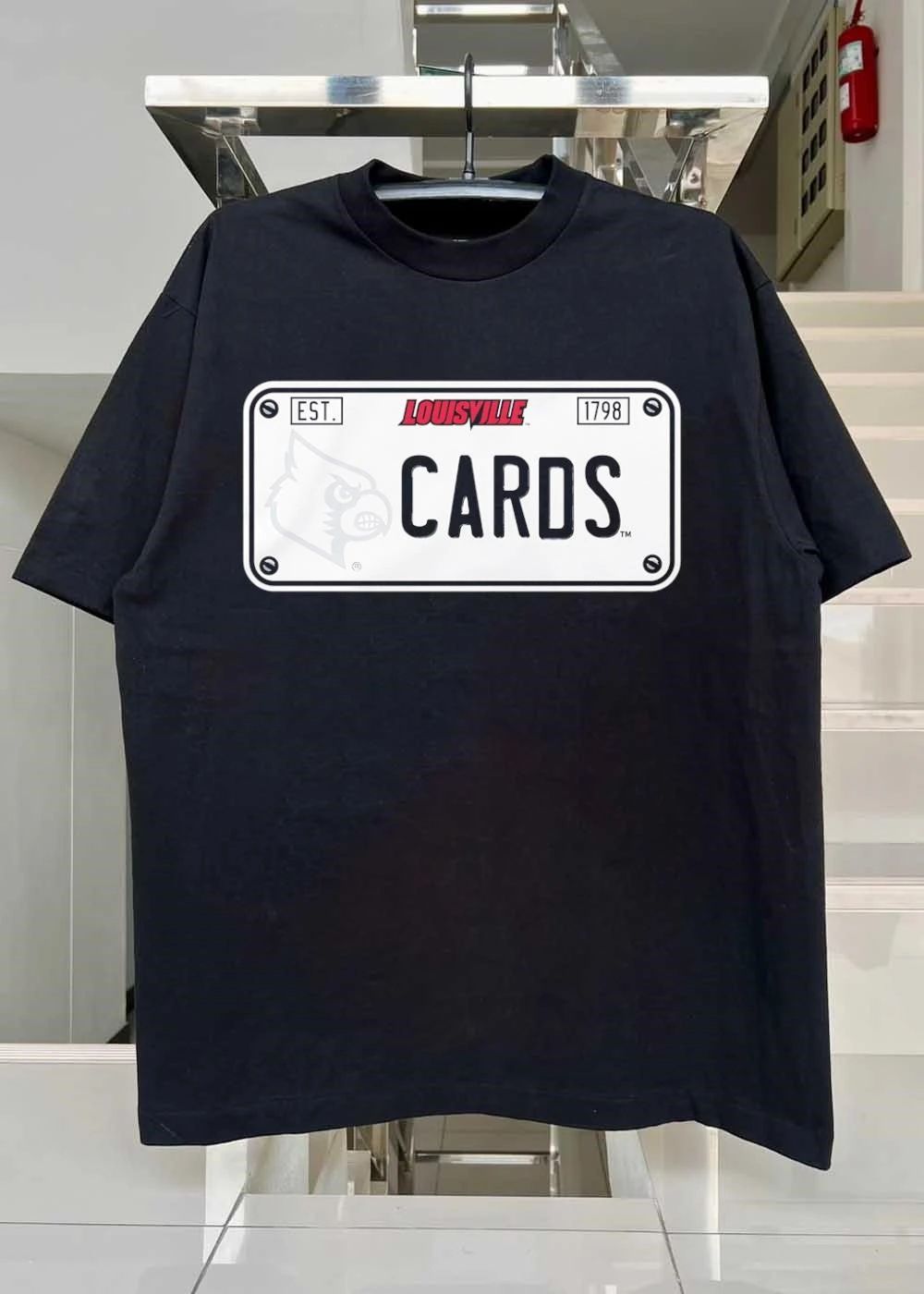 University of Louisville Apparel Est 1798 Cards Louisville T-Shirt