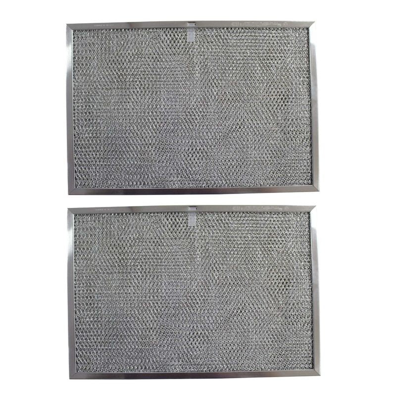 GE WB02X2892 Compatible Replacement Aluminum Filters by Filter Everything – 11-7/16 X 17 X 3/8 (PT SS) (2-Pack)