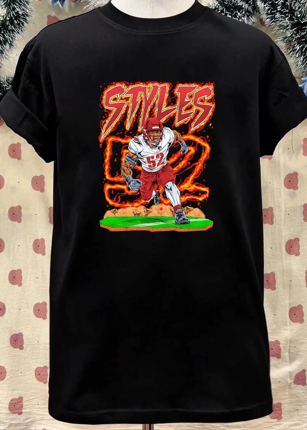 Styles Fifty Two Football Player shirt