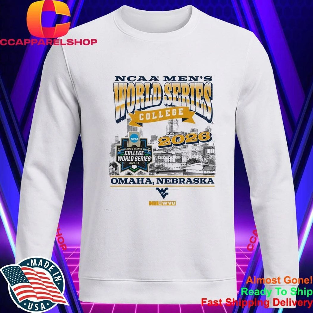 WVU Baseball 2026 College World Series Omaha Shirt