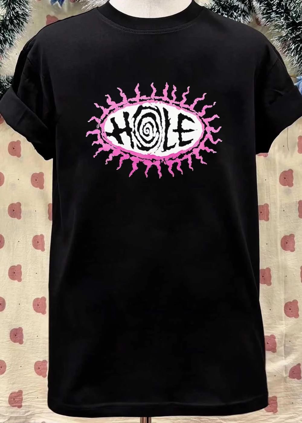 Courtney Love Eric Erlandson Melissa Auf der Maur Patty Schemel Kristen Pfaff Hole HOLE shirt