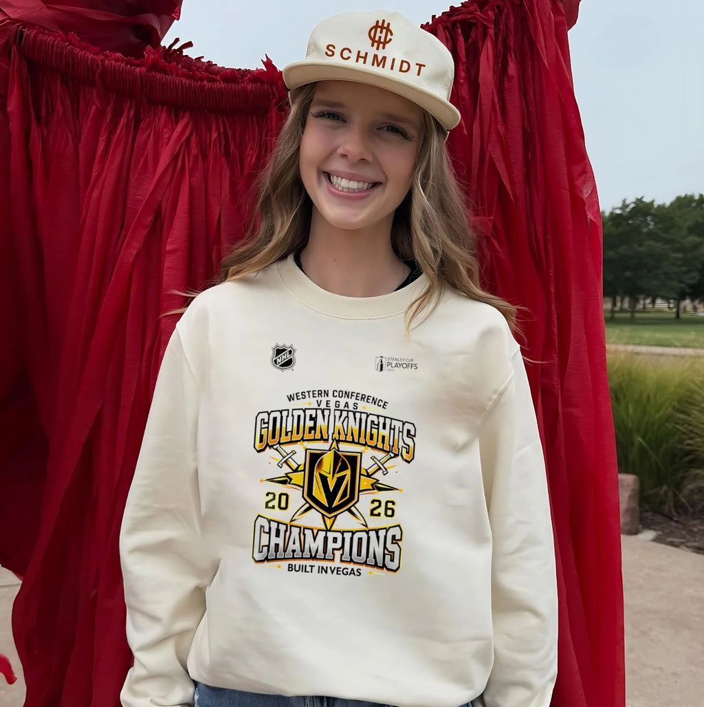 Western Conference Champions 2026 Vegas Golden Knights Built in Vegas shirt