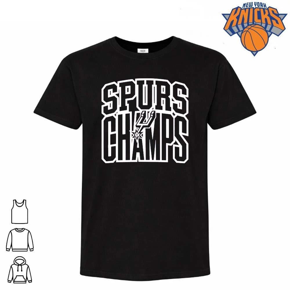 San Antonio Spurs Champs Basketball Graphic Vintage Streetwear Shirt Design
