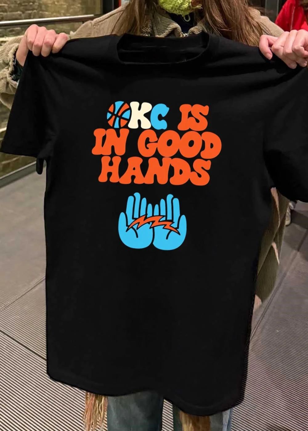 Okc Is In Good Hands Thunder Basketball Shirt