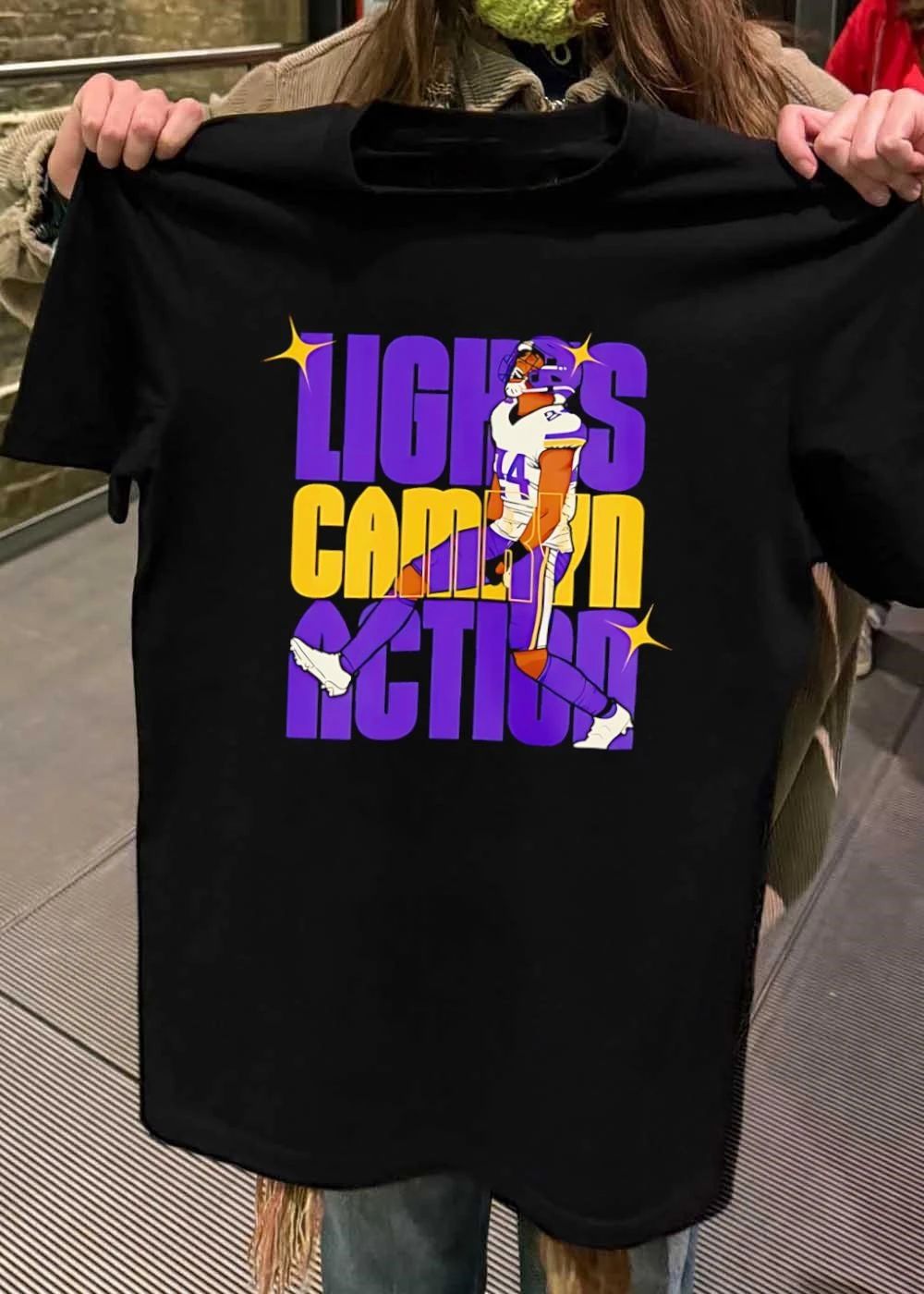 Lights Camryn Action Minnesota Vikings Player Shirt