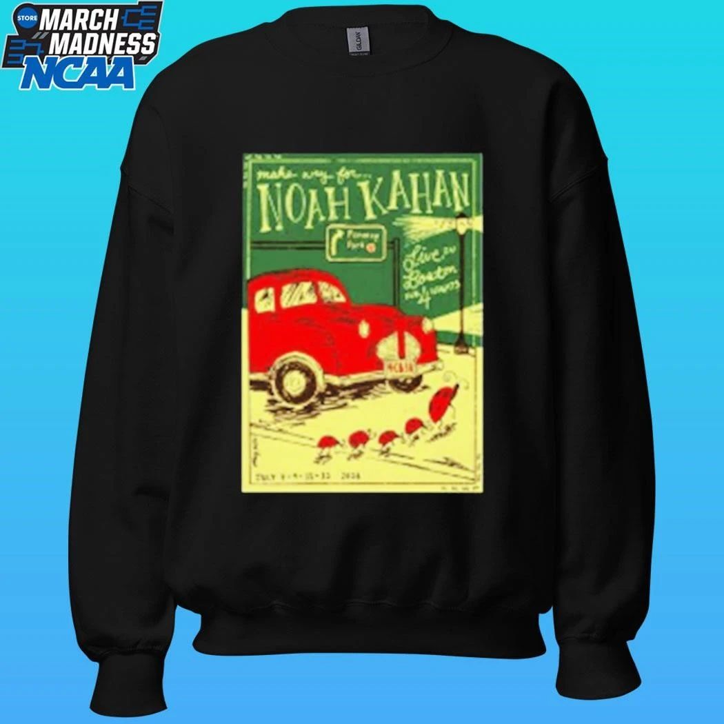 Noah Kahan Fenway Fark Poster July 9 2026 Shirt