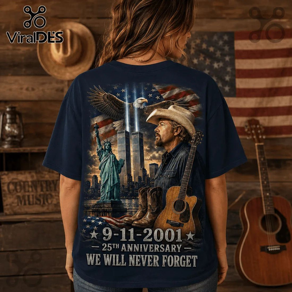 Toby Keith 9/11 25th Anniversary T-Shirt