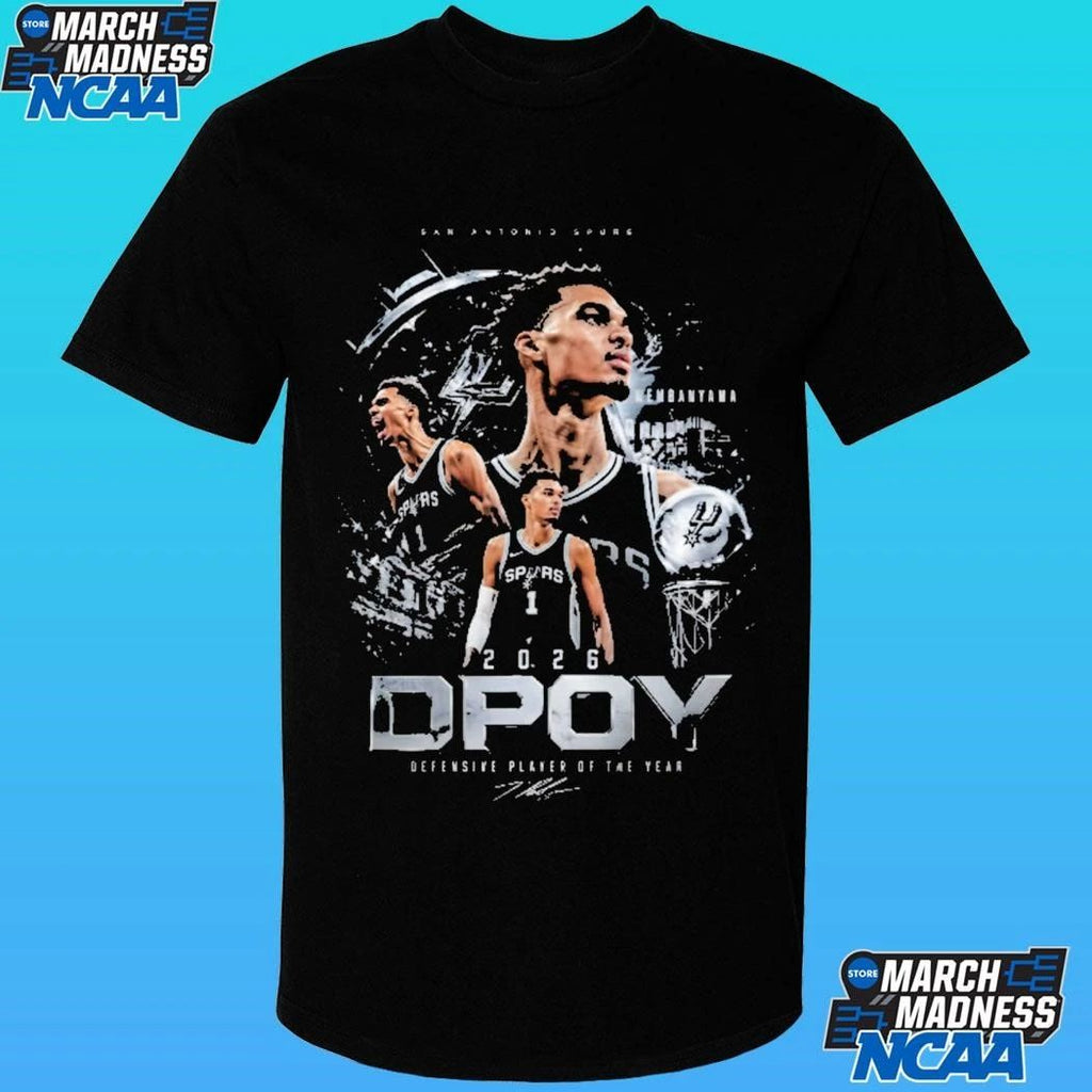 San Antonio Spurs Dpoy Defensive Player Of The Year 2026 Shirt