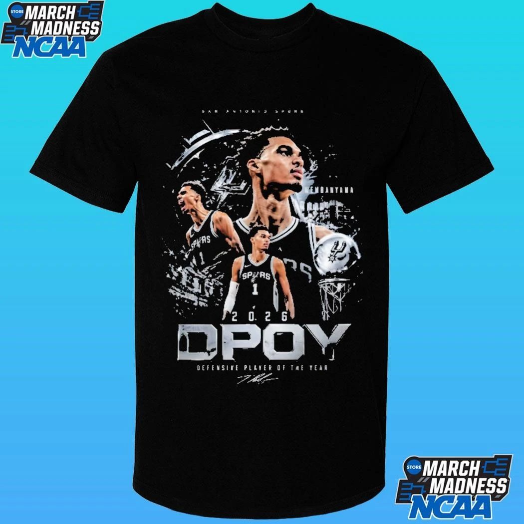 San Antonio Spurs Dpoy Defensive Player Of The Year 2026 Shirt