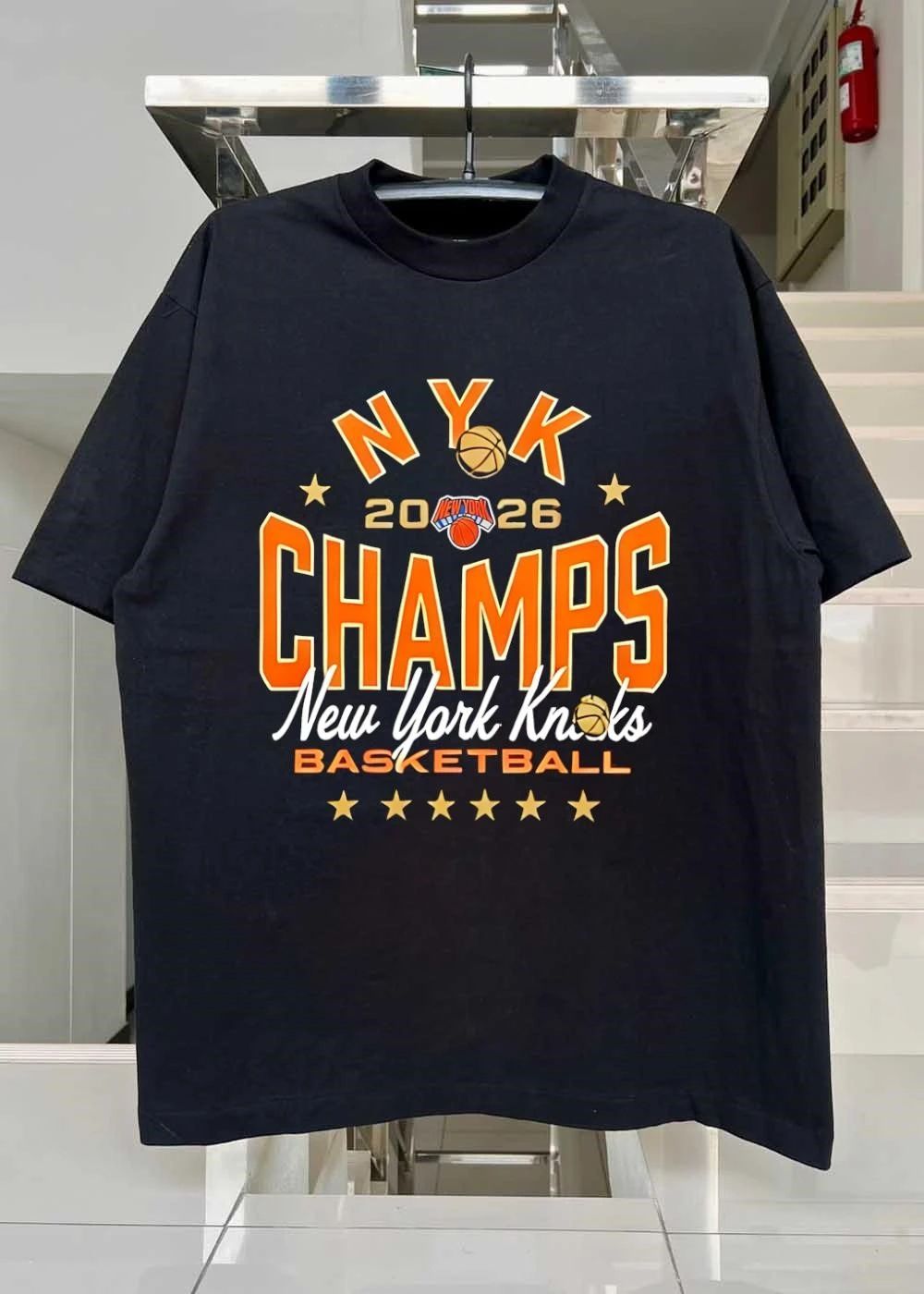 NYK 2026 Champs New York Knocks Basketball NBA T-Shirt