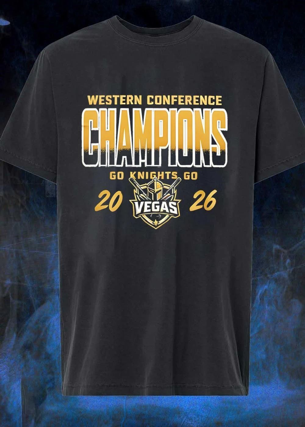 Vegas Golden Knights 2026 Western Conference Champions Hockey Logo shirt