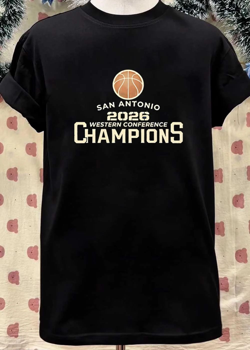 San Antonio 2026 Western Conference Champions Basketball T-Shirt