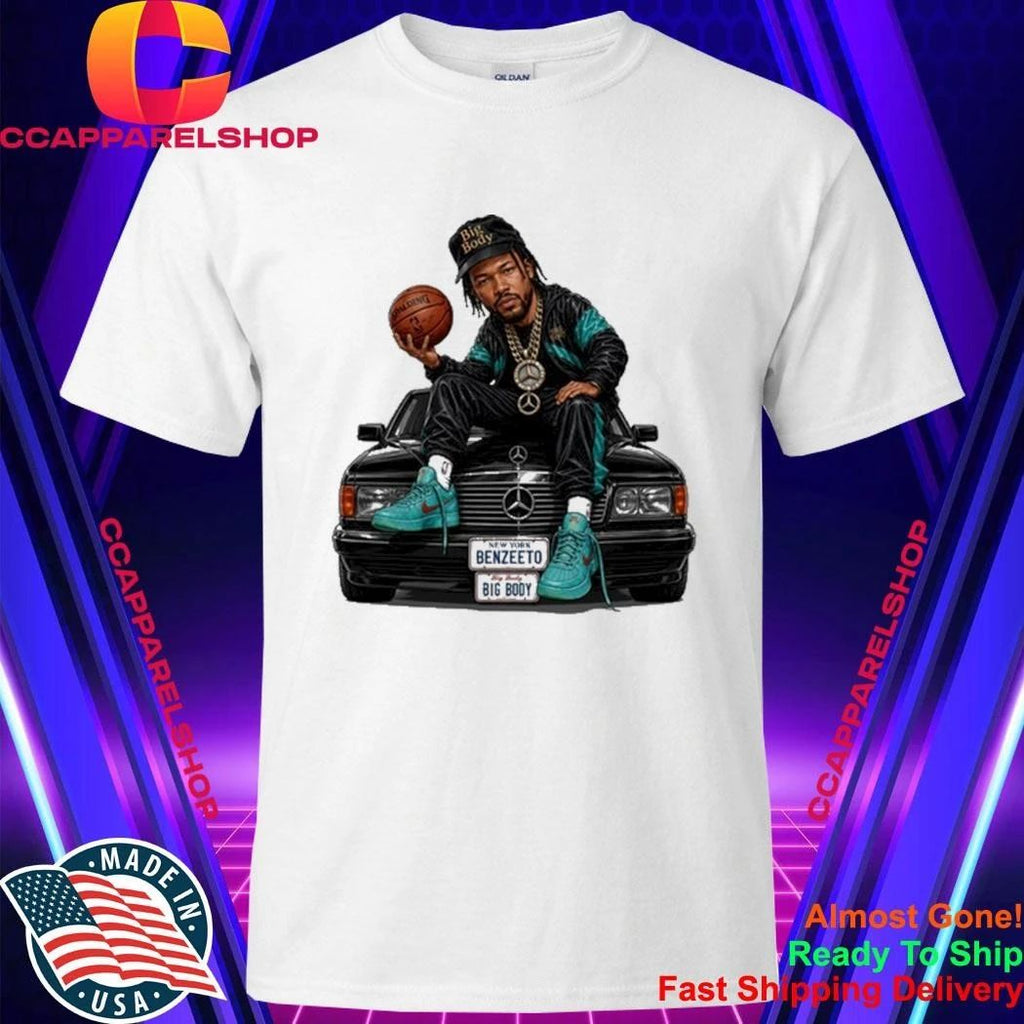 Jalen Brunson Big Body Benzeeto Mercedes Car Finals 2026 Shirt