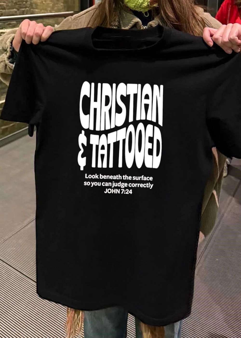 Christian Tattooed Judge Correctly John 7’24 Shirt