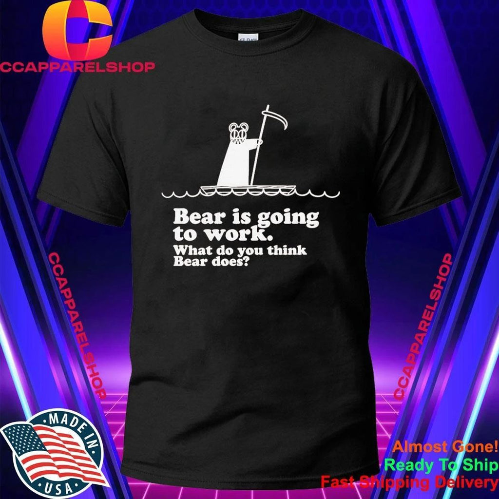 Jason Bateman NBA 2026 Finals Game 3 Radiohead Bear Is Going To Work Shirt