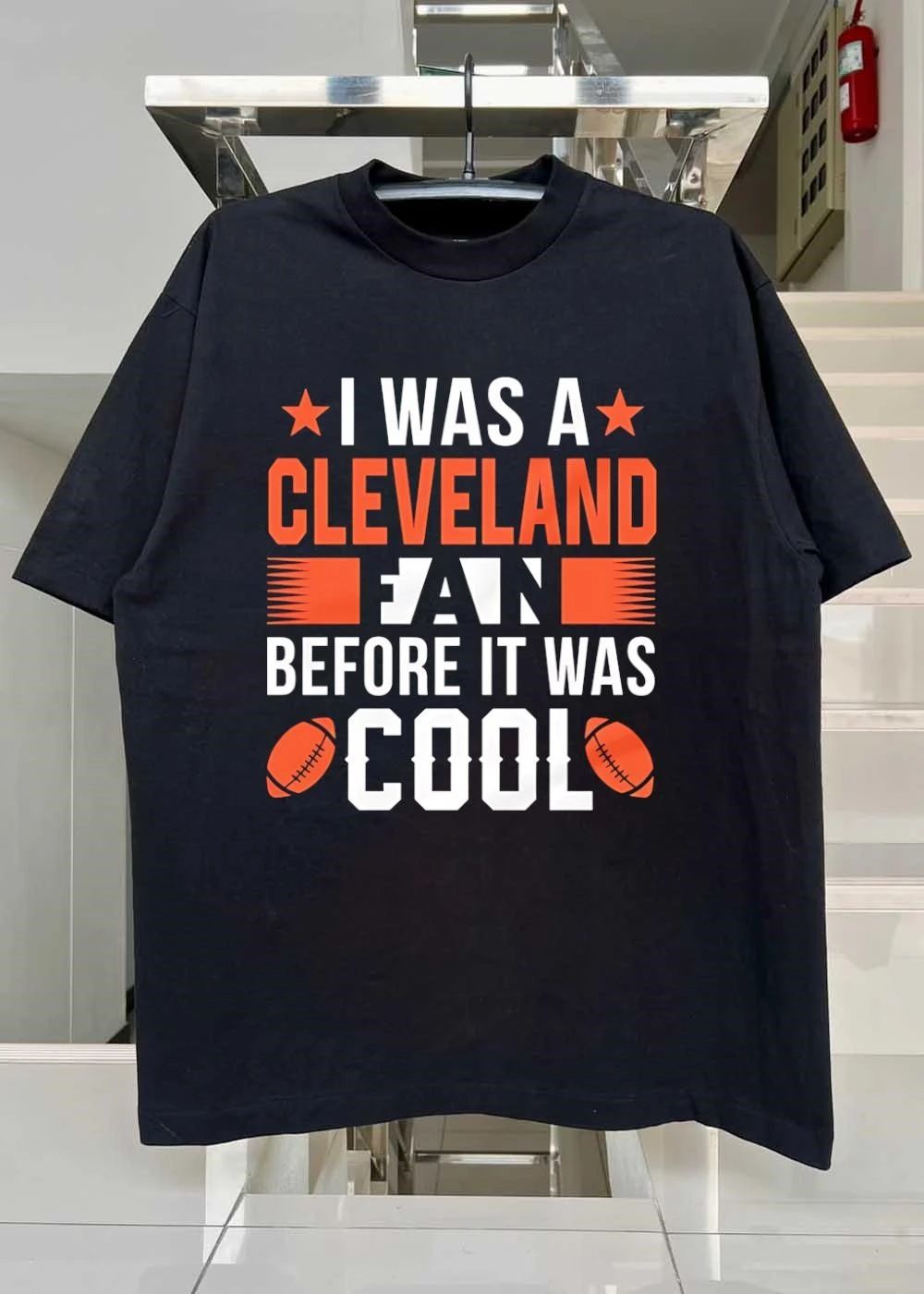 Cleveland Fan Apparel I Was a Before It Was Cool Cleveland Browns shirt