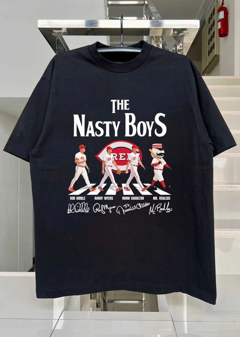 Rob Dibble Randy Myers Norm Charlton Mr. Redlegs The Nasty Boys shirt