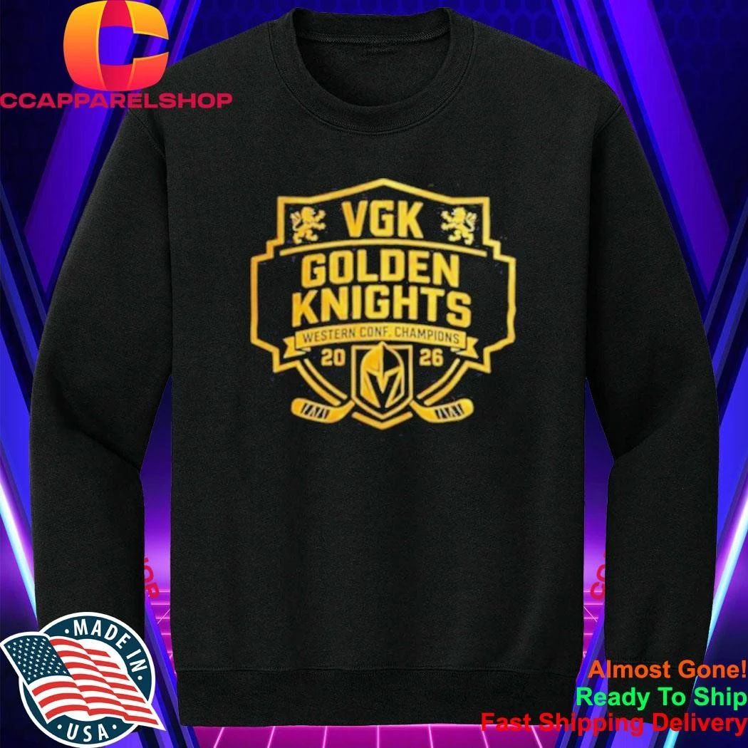 VGK Golden Knights 2026 Western Conference Hockey Shirt