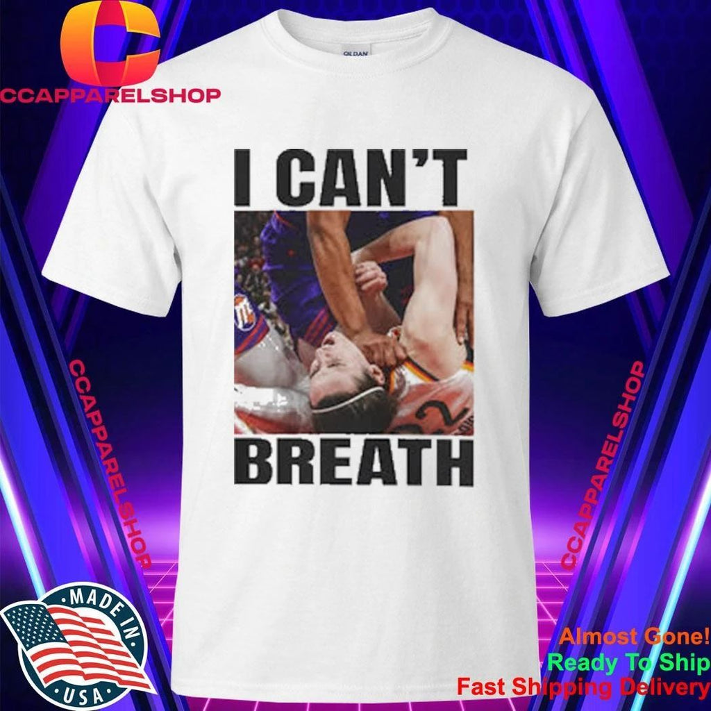 I Can’t Breathe Caitlin Clark Shirt