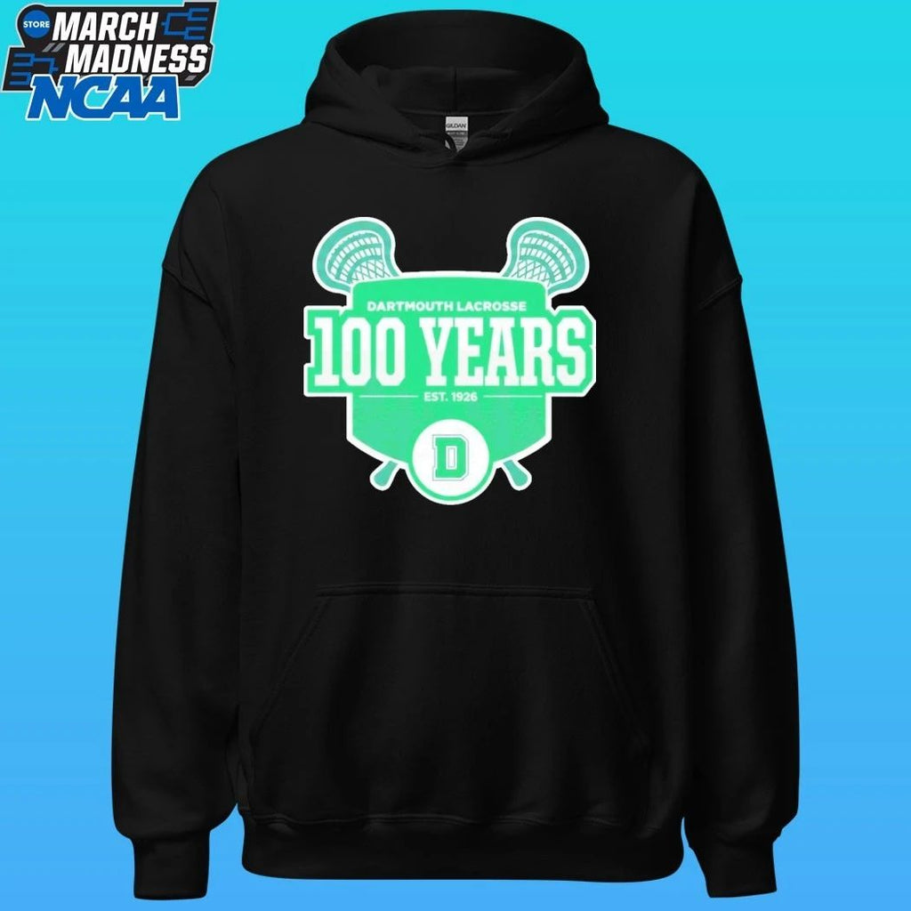 Dartmouth Lacrosse 100 Years Est 1926 Logo Shirt