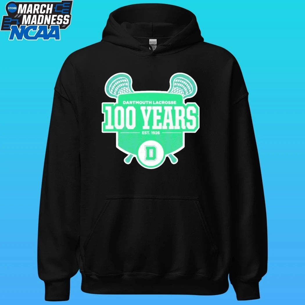 Dartmouth Lacrosse 100 Years Est 1926 Logo Shirt
