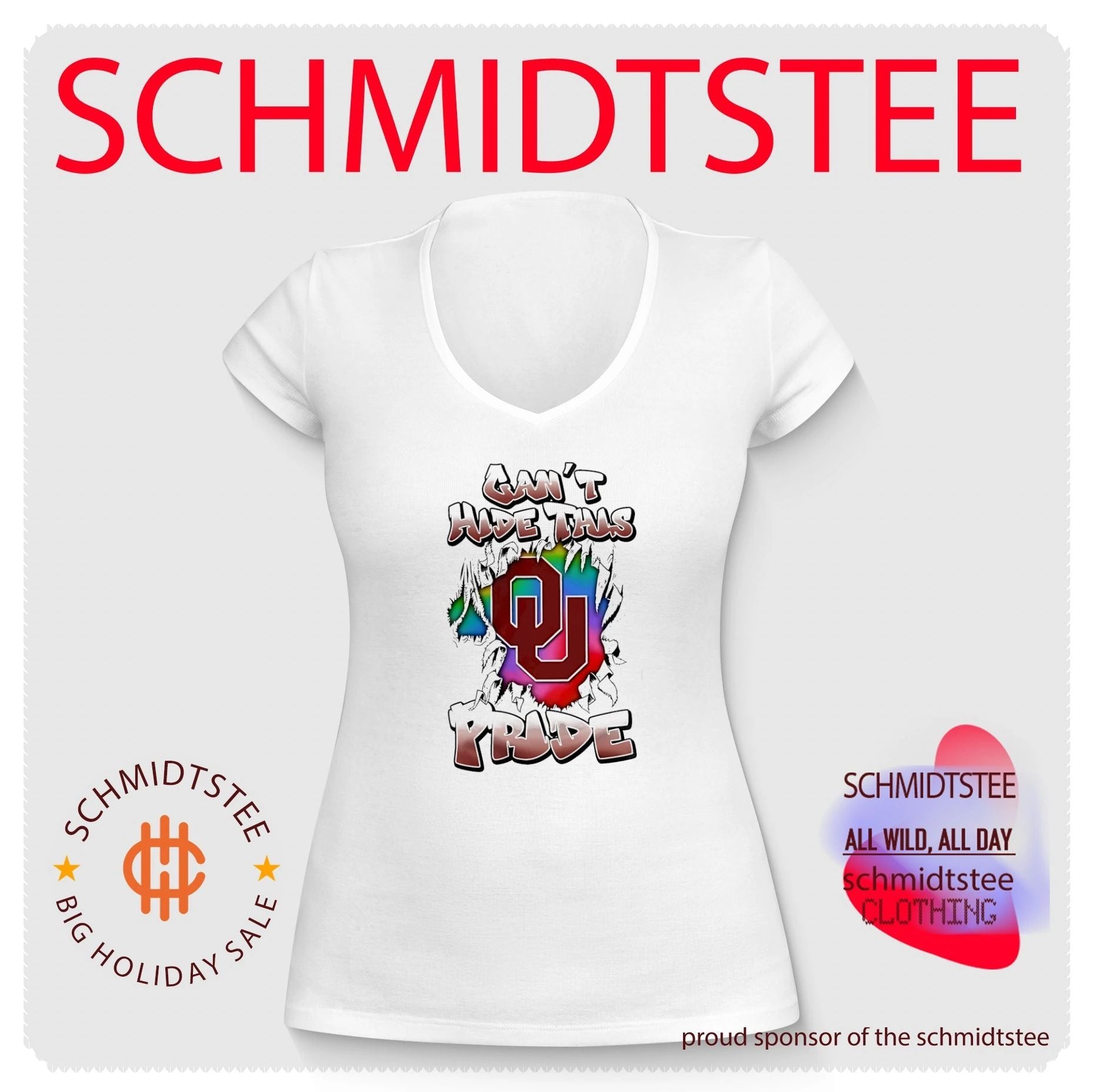 Oklahoma Sooners can’t hide this pride logo shirt
