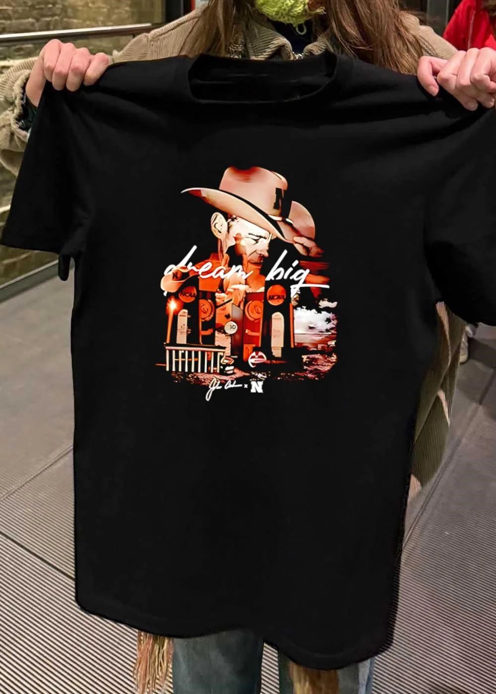 John Cook Nebraska Cornhuskers Volleyball Dream Big shirt