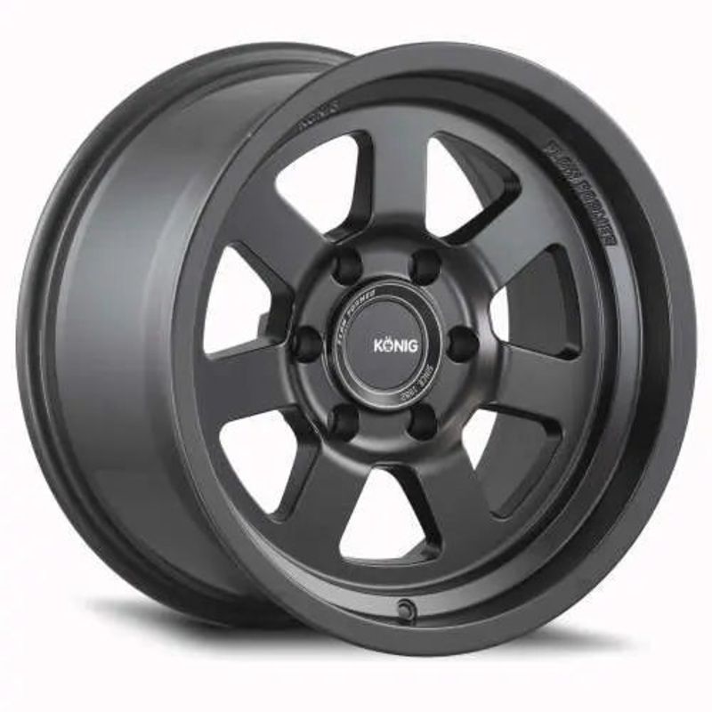 Konig HT2 Matte Black 18×9 | 5×127 (H2985127005)