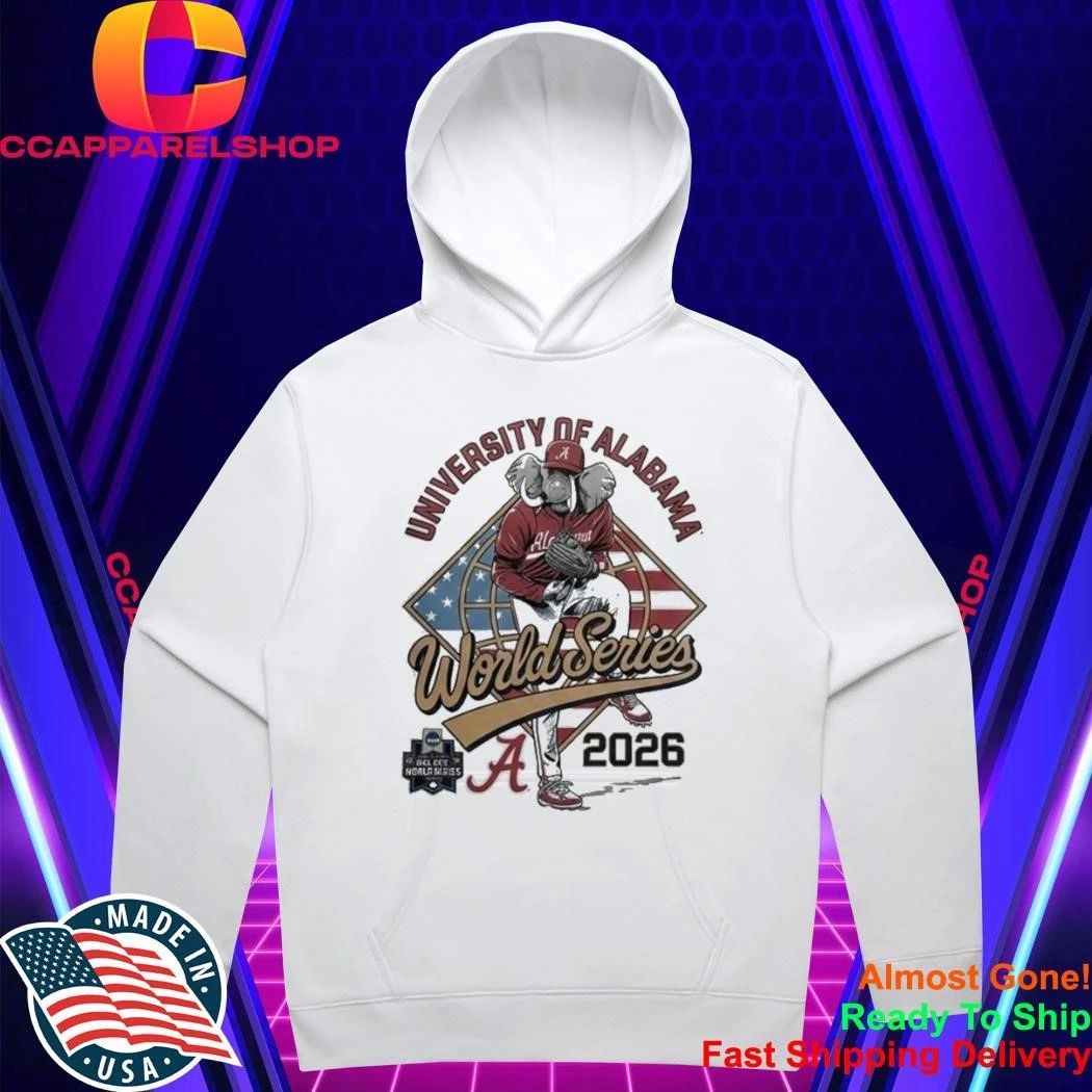 University Of Alabama Baseball World Series NCAA Men’s College Shirt