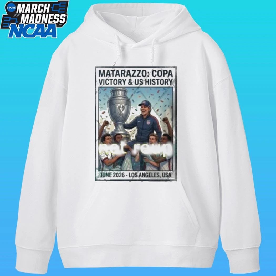 Matarazzo Copa Victory Making Soccer Coaching History June 2026 Los Angeles In Usa Shirt