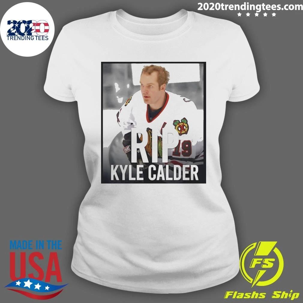 Rest In Peace Kyle Calder Shirt