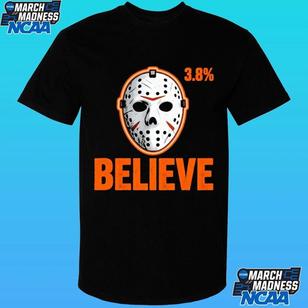 Philadelphia Flyers Believe Bernie Parent Goalie Mask Shirt