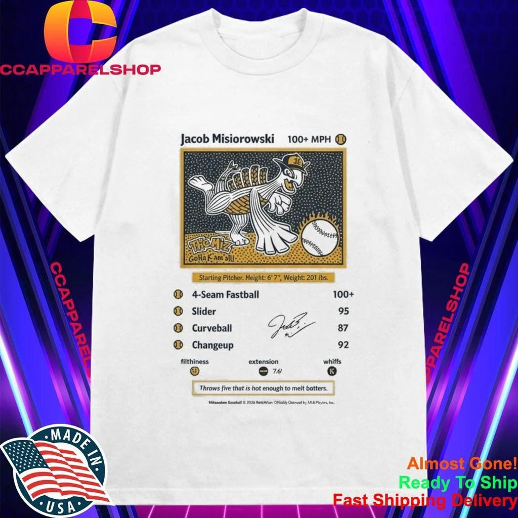 Jacob Misiorowski The Miz Gotta K Em All Shirt