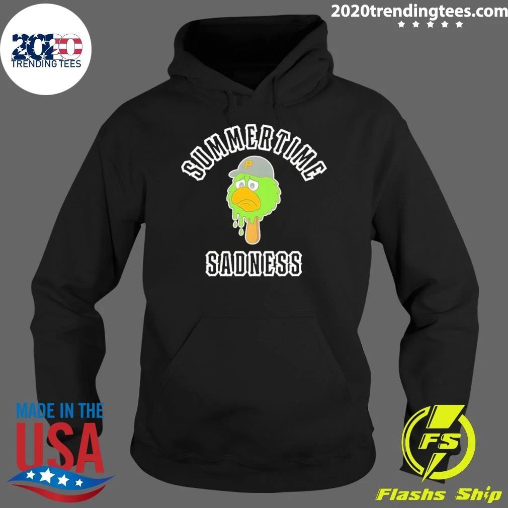 Pirate Parrot Pittsburgh Pirates Baseball Summertime Sadness Meme Shirt