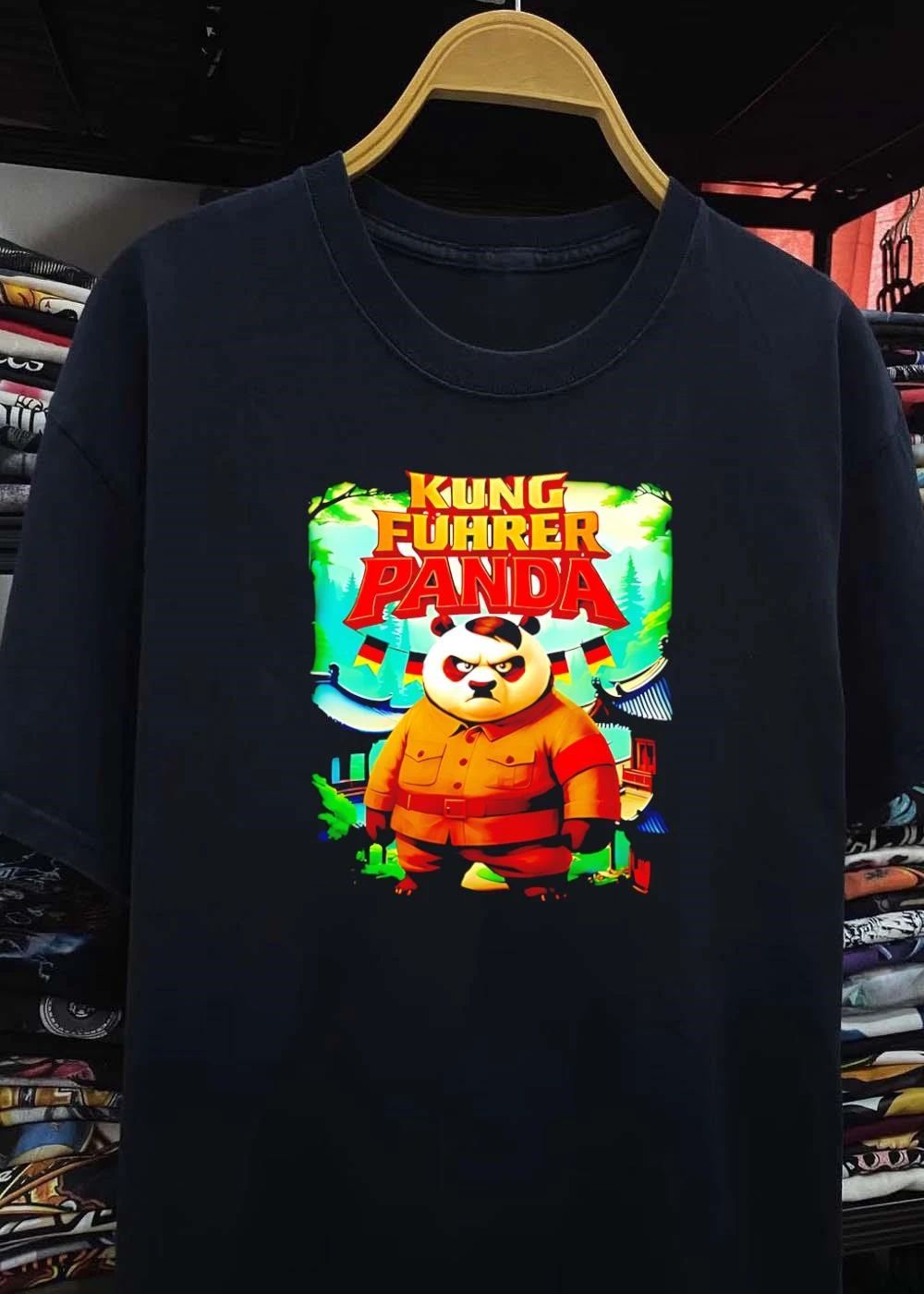 Kung Fuhrer Panda funny shirt