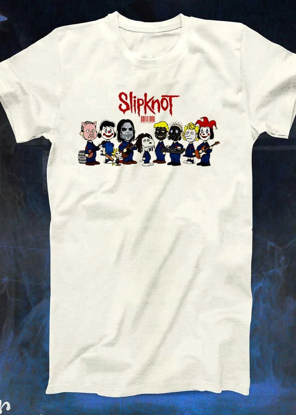 Slipknot Peanuts Characters Mashup Shirt