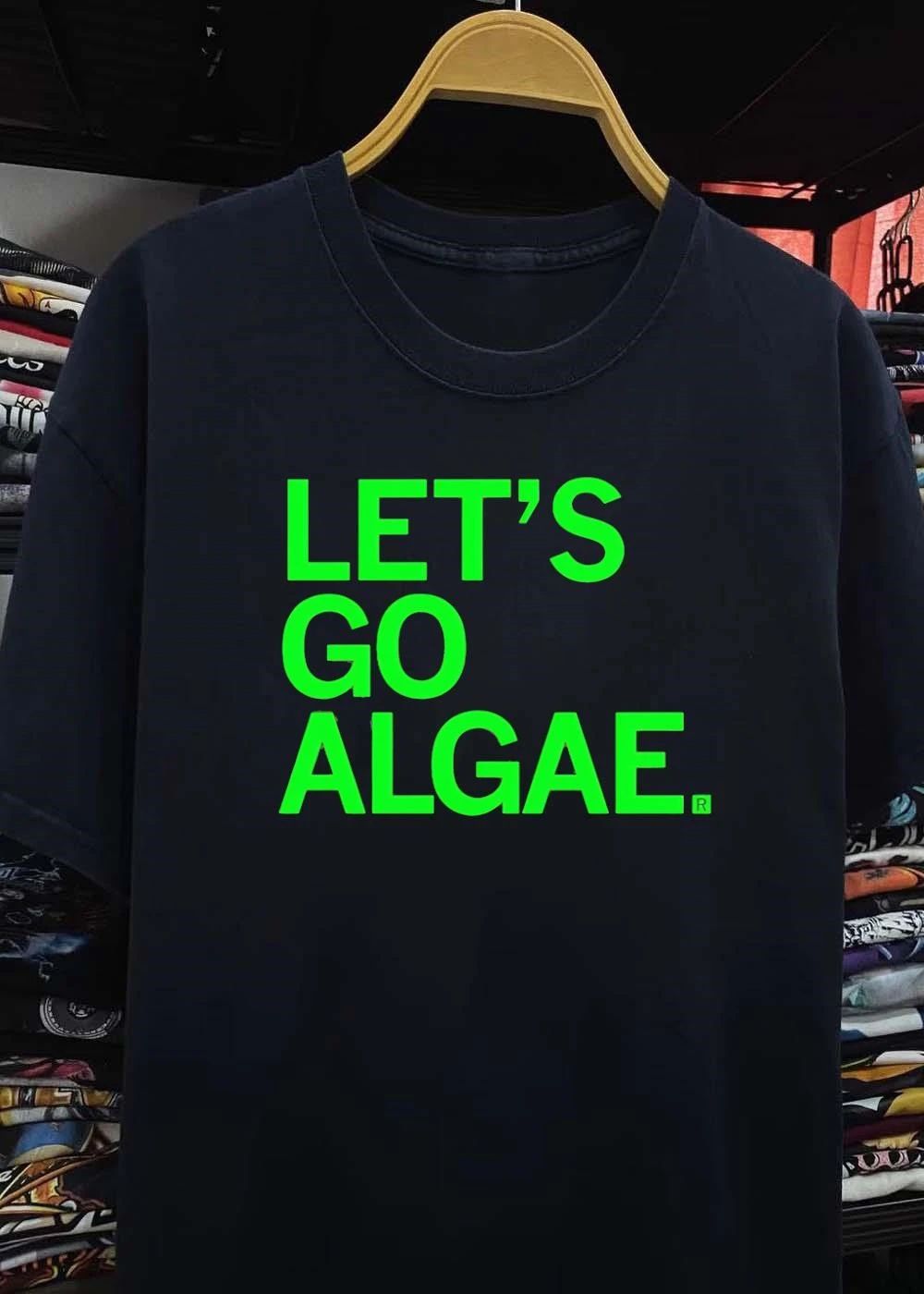 Eco-Friendly Apparel ‘ Promote Sustainable Energy with Let’s Go Algae shirt